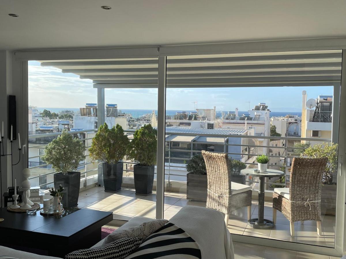 Sea View Luxury Studio Palaio Faliro Athena Bagian luar foto