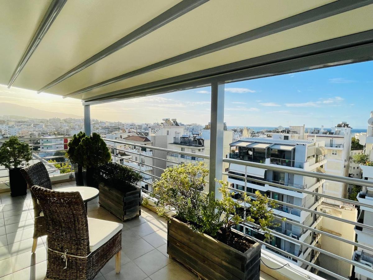 Sea View Luxury Studio Palaio Faliro Athena Bagian luar foto