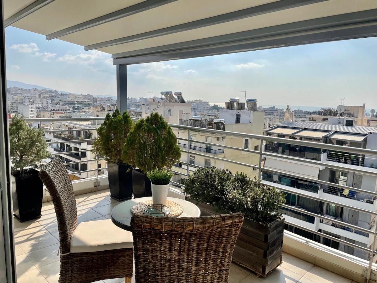 Sea View Luxury Studio Palaio Faliro Athena Bagian luar foto