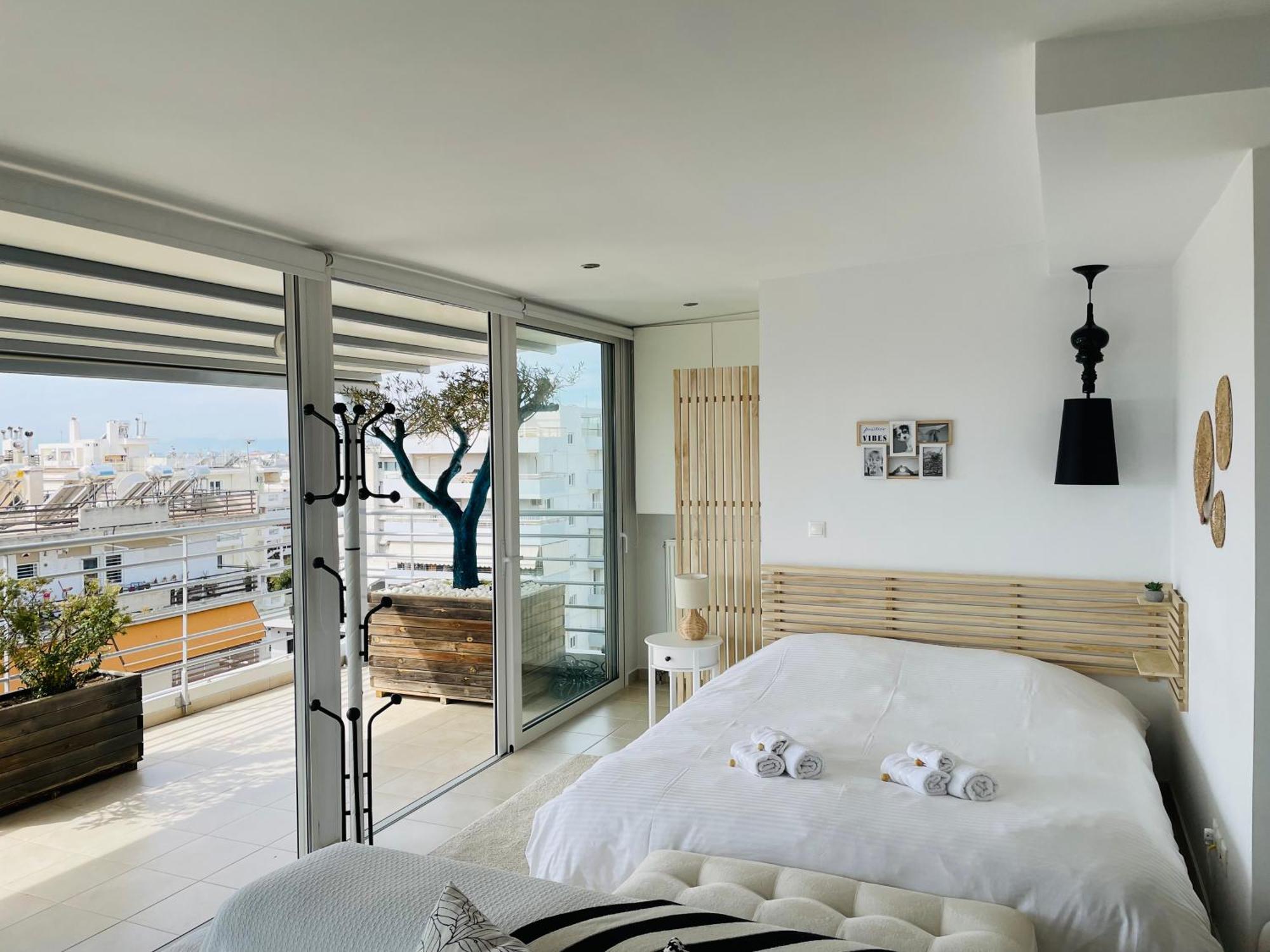 Sea View Luxury Studio Palaio Faliro Athena Bagian luar foto